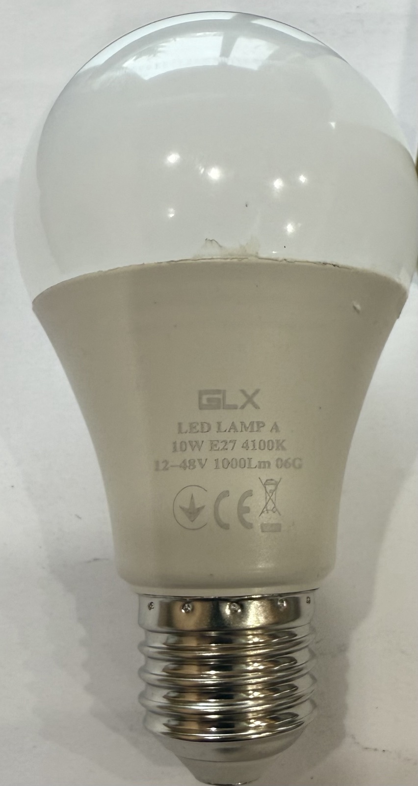 LED лампа А 10Вт Е27 4100К 12-48V ТМ GLX